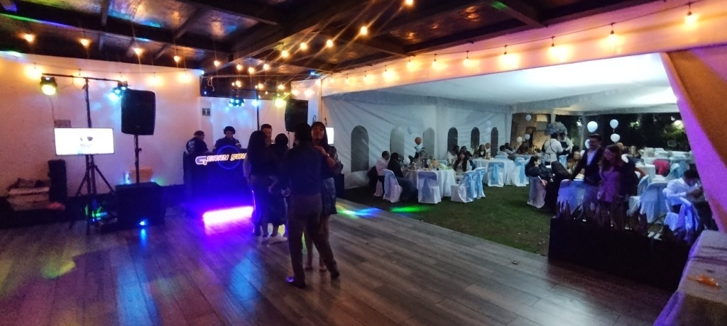 Montaje en un cumpleaños